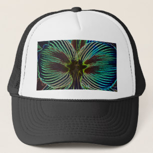 Neon Amaryllis Trucker Hat