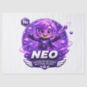 Neon ATOMIVRA Tissue Paper