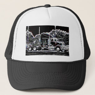 Neon Big Rig Trucker Hat
