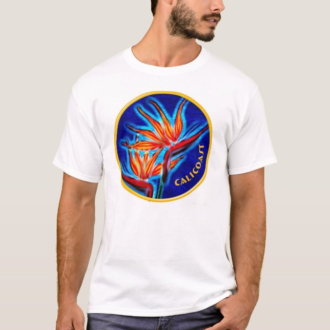 Neon Bird-of-Paradise T-Shirt (Front)