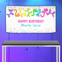NEON BIRTHDAY ANIMALS BALLOONS