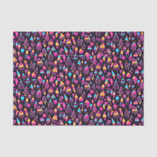 Neon Birthday Sweets Tissue Paper