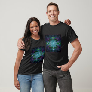 Neon Bloom Pulse T-Shirt