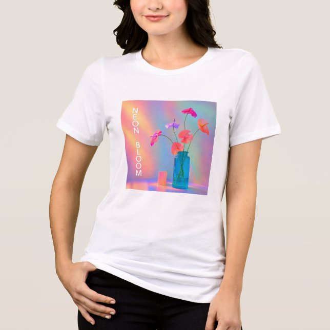Neon Bloom T-Shirts (Front)
