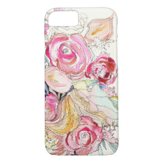 Neon Blooms iPhone 7 case