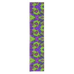 Neon Bloomstorm Short Table Runner