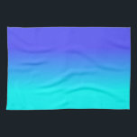 Neon Blue and Bright Neon Aqua Ombré Shade Colour Tea Towel<br><div class="desc">Neon Blue and Bright Neon Aqua Ombré Shade Colour Fade neon aqua, neon blue, blue neon, ombre shade, colour fade, neon, blue, ombre, shade, colour, fade, trend, bright, fluorescent, highlighter, school, kids, fun, dorm, decor, tint, bright neon blue, bright blue, faded, faded colour, neon blue fade, neon aqua fade, neon...</div>
