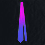 Neon Blue and Hot Pink Ombré Shade Colour Fade Tie<br><div class="desc">Neon Blue and Hot Pink Ombré Shade Colour Fade Gorgeous neon blue fades to an ombre shaded hot pink blur hot pink, neon pink, neon blue, pink neon, ombre shade, colour fade, neon, blue, ombre, shade, colour, fade, trend, bright, fluorescent, highlighter, school, kids, fun, dorm, decor, tint, bright neon pink,...</div>