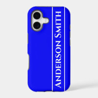 Neon Blue Solid Colour