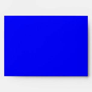 Neon Blue Solid Colour Envelope