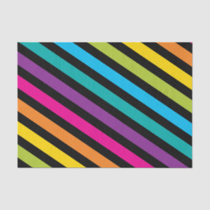 Neon Bright trendy fashion colourful design 7 Tissue Paper