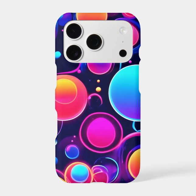 Neon Bubble Pattern (Back)