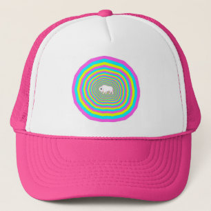 Neon Buffalo Trucker Hat