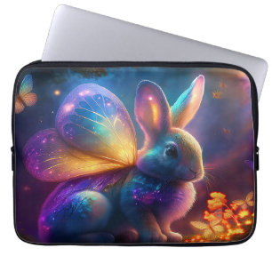 Neon Bunny Laptop Sleeve