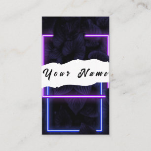 Neon Business Card