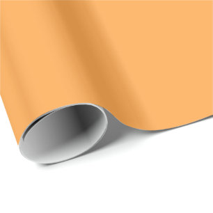 Neon Carrot Wrapping Paper