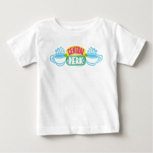 Neon Central Perk Logo Baby T-Shirt