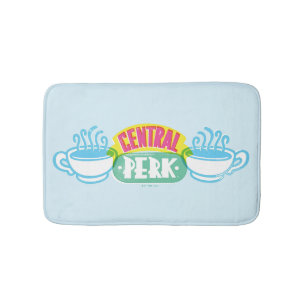 Neon Central Perk Logo Bath Mat