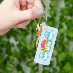Neon Central Perk Logo Key Ring