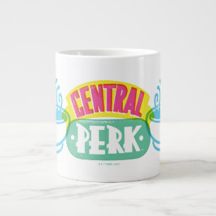 Neon Central Perk Logo Large Coffee Mug
