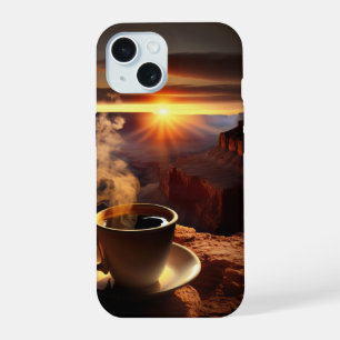 Neon Charlie Chameleon, Textile Rainforest Collage iPhone 15 Case