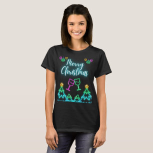 Neon Christmas Women's T-Shirt