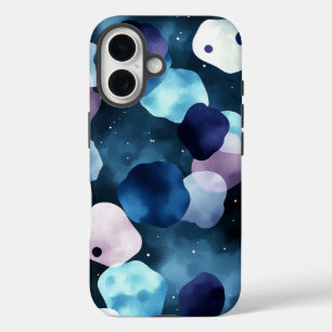 Neon Cosmic Cow Print Phone Case