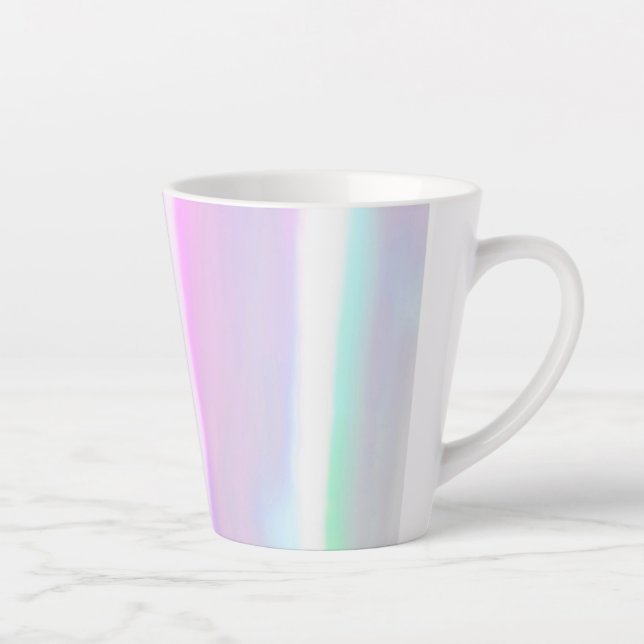 Neon Cotton Candy Latte Mug (Right)