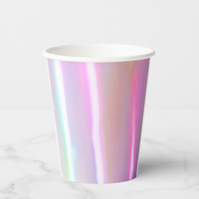 Neon Cotton Candy Paper Cup (Front)