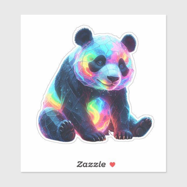 Neon Crystal Panda (Sheet)