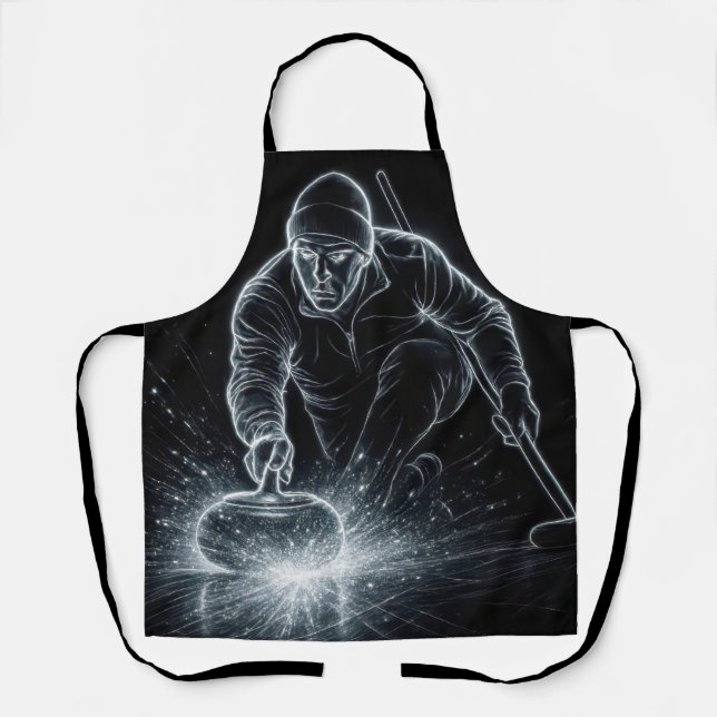 Neon Curling Sport with Dynamic Energy Apron (Front)