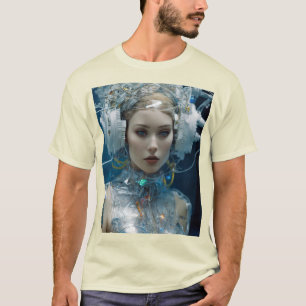 Neon Cybernetic – Futuristic T-Shirt Designs