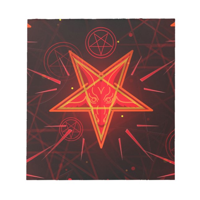 neon demon notepad (Front)