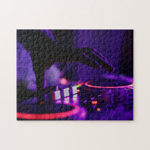 Neon DJ Jigsaw Puzzle