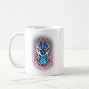Neon Dragon Mug