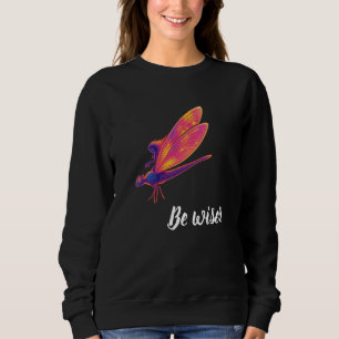 Neon Dragonfly – Aesthetic Nature Transforma Sweatshirt
