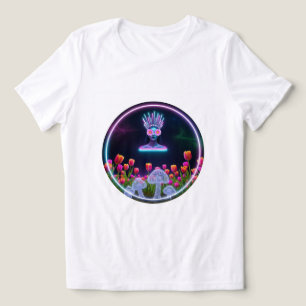 Neon Dream Bloom Tee ✨🌷