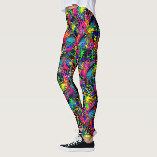 Neon Dreams CBDOilPrincess  Leggings
