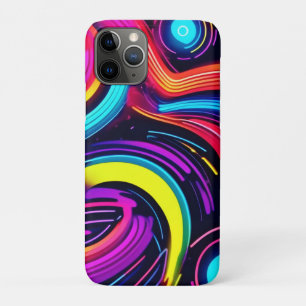 Neon Dreamscape Art iPhone 11 Pro Case