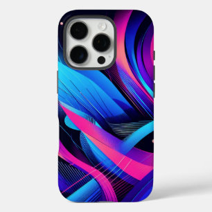 Neon Drift iPhone 16 Pro Case