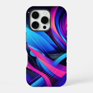 Neon Drift iPhone 16 Pro Case