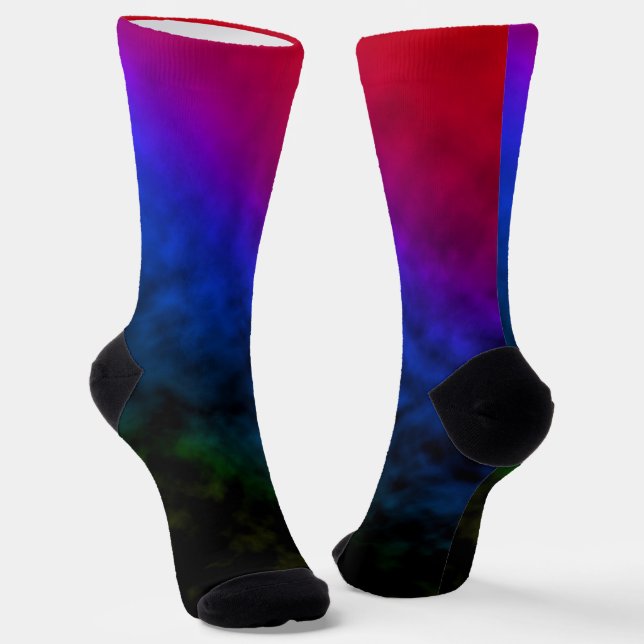 Neon Dusk Socks (Angled)