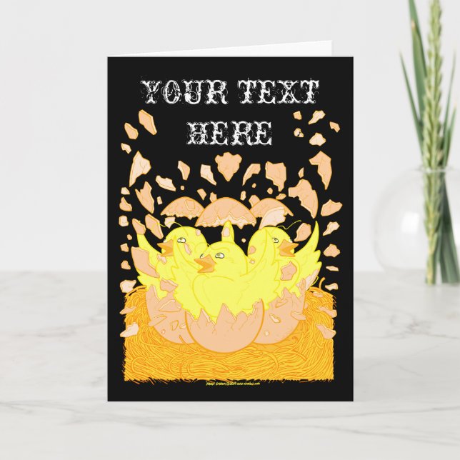 Neon Easter Card 1 (Front)