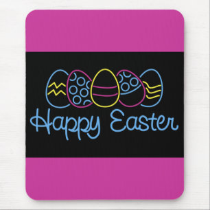 Neon Eggs - Mouse Pad