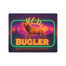 Neon Elk sign