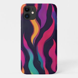 Neon Fire Flame iPhone 11 Case
