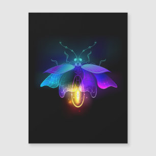 Neon Firefly on black