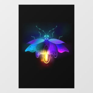 Neon Firefly on black