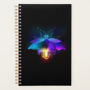 Neon Firefly on black Planner
