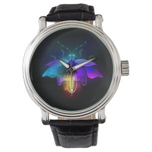 Neon Firefly on black Watch